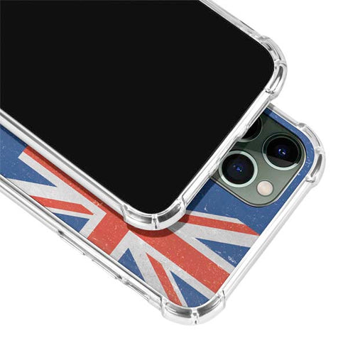 New Zealand Flag Distressed iPhone 12 Pro Max Clear Case