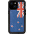 New Zealand Flag Distressed iPhone 13 Mini Waterproof Case