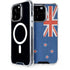 New Zealand Flag Distressed iPhone 13 Pro MagSafe Case