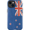 New Zealand Flag Distressed iPhone 15 Plus Impact Case