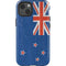 New Zealand Flag Distressed iPhone 14 Impact Case