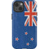 New Zealand Flag Distressed iPhone 15 Impact Case