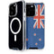New Zealand Flag Distressed iPhone 14 Pro MagSafe Case