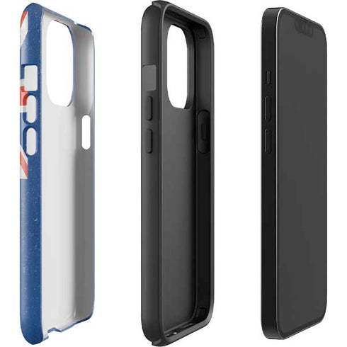 New Zealand Flag Distressed iPhone 14 Pro Max Impact Case