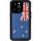 New Zealand Flag Distressed iPhone 14 Pro Waterproof Case