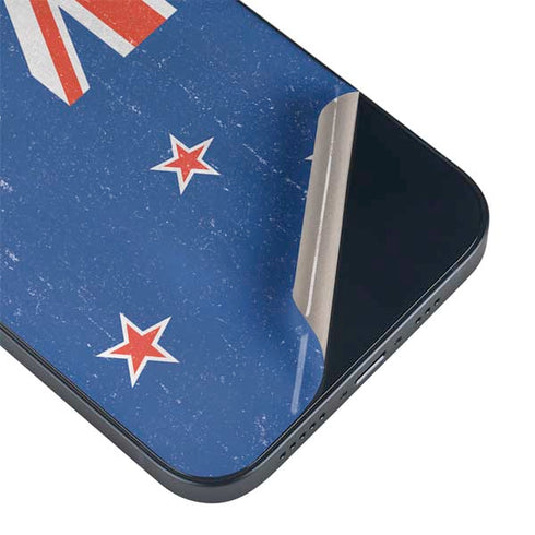 New Zealand Flag Distressed iPhone 14 Skin