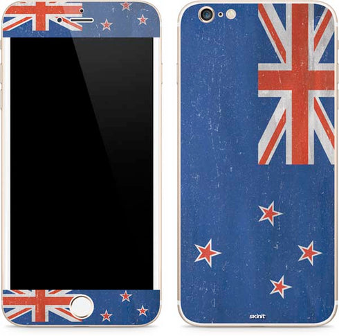 New Zealand Flag Distressed iPhone 6/6s Plus Skin