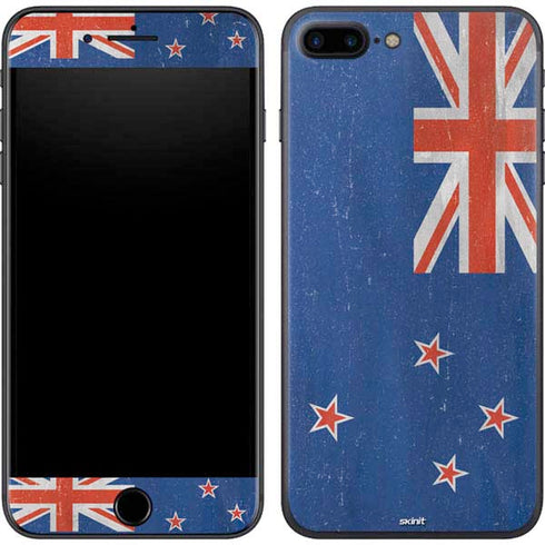 New Zealand Flag Distressed iPhone 7 Plus Skin