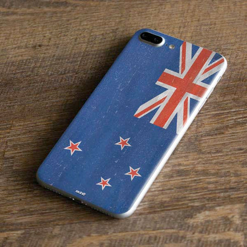 New Zealand Flag Distressed iPhone 7 Plus Skin