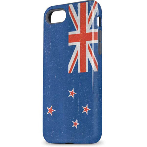 New Zealand Flag Distressed iPhone 8 Pro Case