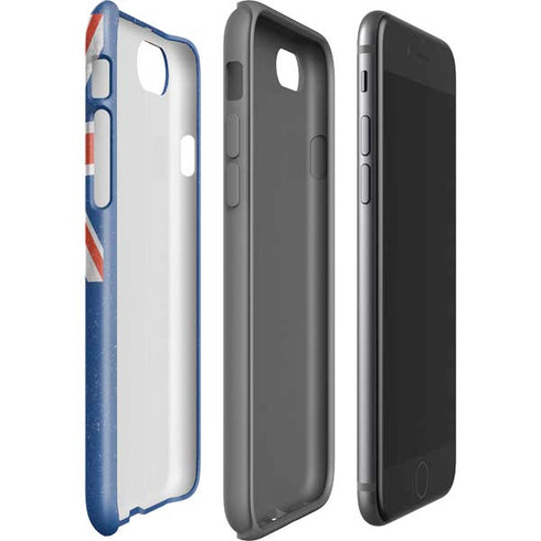 New Zealand Flag Distressed iPhone SE (2nd & 3rd Gen) Pro Case