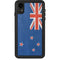 New Zealand Flag Distressed iPhone XR Waterproof Case
