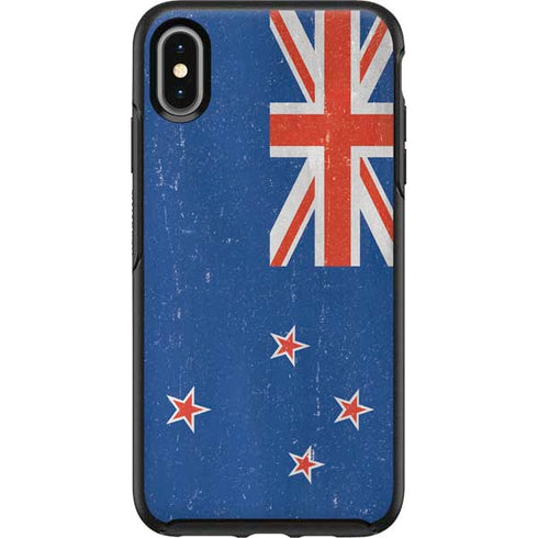 New Zealand Flag Distressed Otterbox Symmetry iPhone Skin
