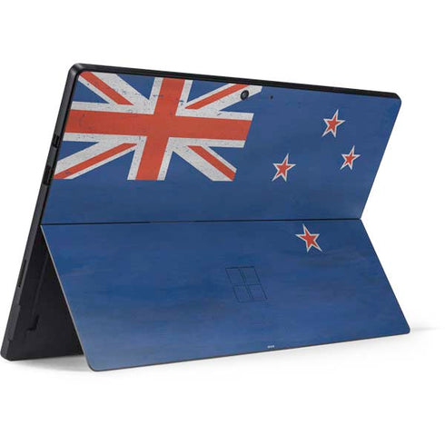 New Zealand Flag Distressed Surface Pro 7 Skin