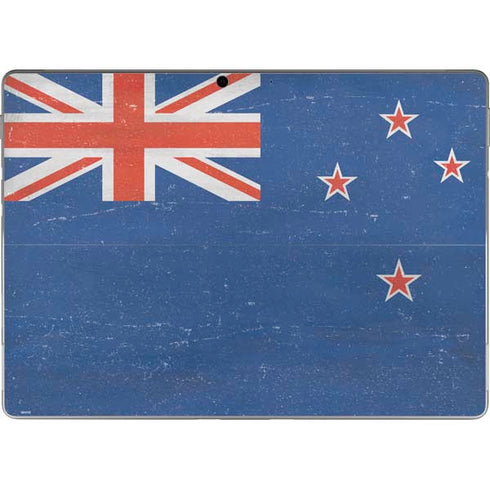 New Zealand Flag Distressed Surface Pro 8 Skin