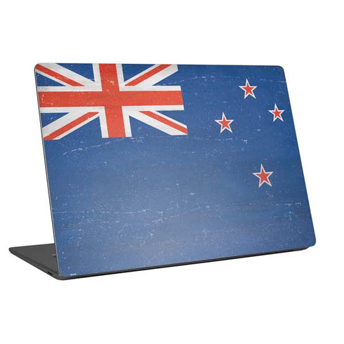 New Zealand Flag Distressed Universal Laptop 18in (14.6 x 10.6in) Skin