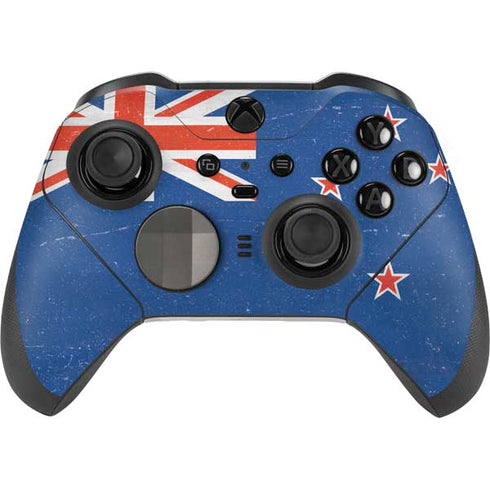 New Zealand Flag Distressed Xbox Elite Wireless Controller Series 2 Skin