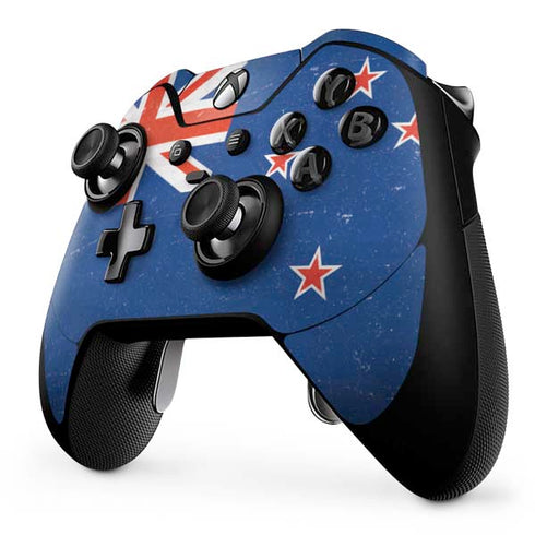 New Zealand Flag Distressed Xbox One Elite Controller Skin
