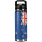 New Zealand Flag Distressed YETI Rambler 26oz Bottle Skin