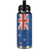 New Zealand Flag Distressed YETI Rambler 36oz Bottle Skin