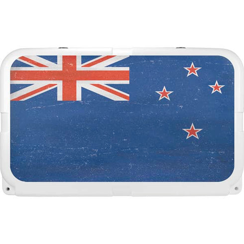 New Zealand Flag Distressed YETI Tundra 45 Hard Cooler Skin