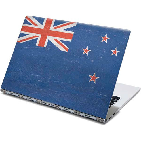 New Zealand Flag Distressed Yoga 910 2-in-1 14in Touch-Screen Skin