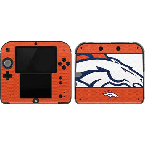 NFL Denver Broncos Zone Block Nintendo 2DS Skin