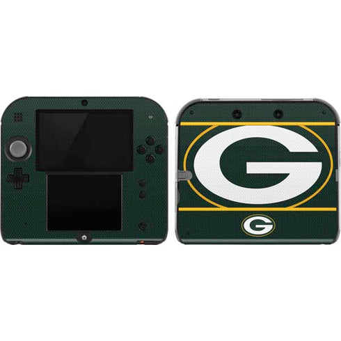 NFL Green Bay Packers Zone Block Nintendo 2DS Skin