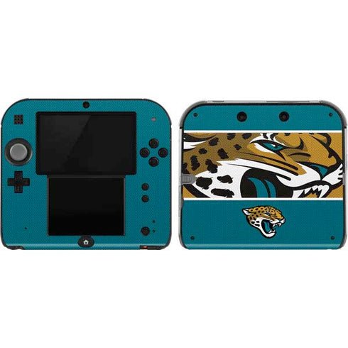 NFL Jacksonville Jaguars Zone Block Nintendo 2DS Skin