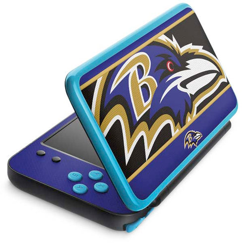 NFL Baltimore Ravens Zone Block Nintendo 2DS XL (2017) Skin