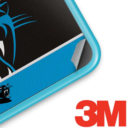 NFL Carolina Panthers Zone Block Nintendo 2DS XL (2017) Skin