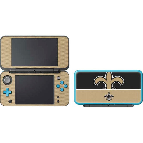 NFL New Orleans Saints Zone Block Nintendo 2DS XL (2017) Skin