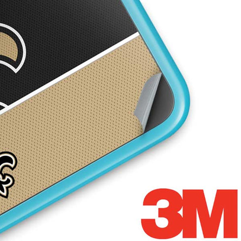 NFL New Orleans Saints Zone Block Nintendo 2DS XL (2017) Skin