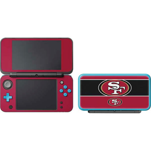 NFL San Francisco 49ers Zone Block Nintendo 2DS XL (2017) Skin