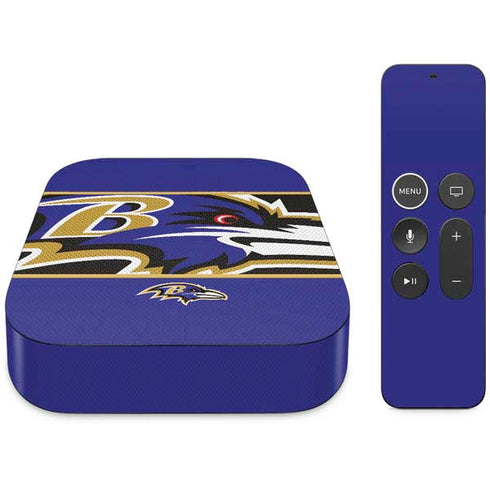 NFL Baltimore Ravens Zone Block Apple TV Skin
