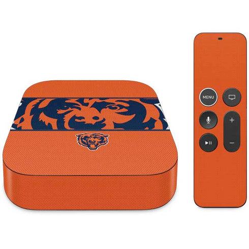 NFL Chicago Bears Zone Block Apple TV Skin