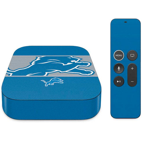 NFL Detroit Lions Zone Block Apple TV Skin