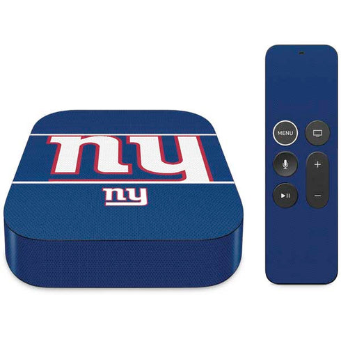 NFL New York Giants Zone Block Apple TV Skin