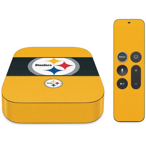 NFL Pittsburgh Steelers Zone Block Apple TV Skin