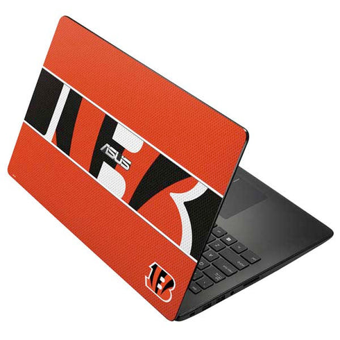 NFL Cincinnati Bengals Zone Block Asus X502CA 15.6 Skin