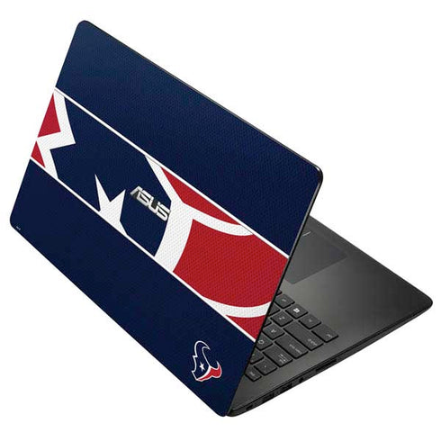 NFL Houston Texans Zone Block Asus X502CA 15.6 Skin