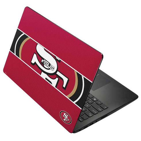 NFL San Francisco 49ers Zone Block Asus X502CA 15.6 Skin