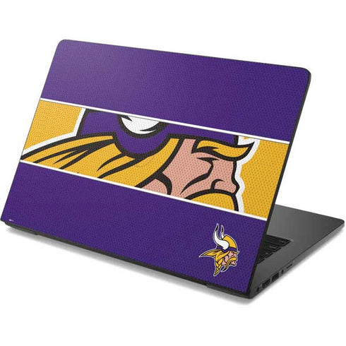 NFL Minnesota Vikings Zone Block Dell Chromebook Skin