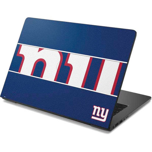 NFL New York Giants Zone Block Dell Chromebook Skin