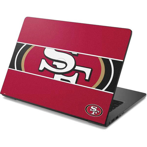 NFL San Francisco 49ers Zone Block Dell Chromebook Skin