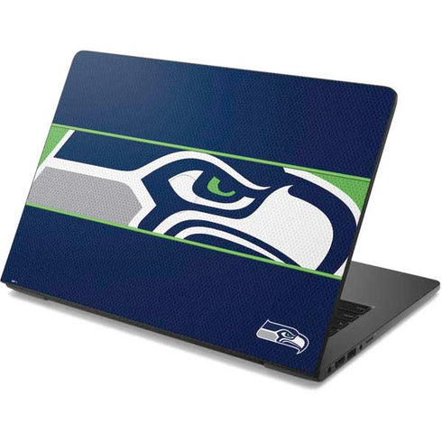 NFL Seattle Seahawks Zone Block Dell Chromebook Skin