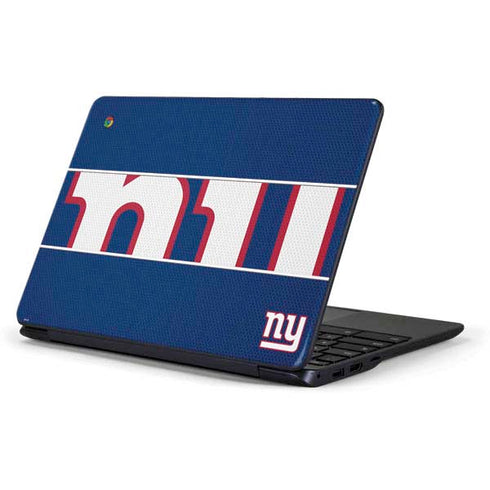 NFL New York Giants Zone Block Samsung Chromebook Skin