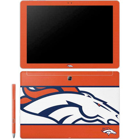 NFL Denver Broncos Zone Block Galaxy Book 12in Skin