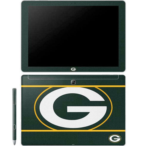 NFL Green Bay Packers Zone Block Galaxy Book 12in Skin