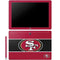 NFL San Francisco 49ers Zone Block Galaxy Book 12in Skin